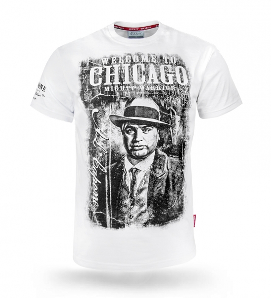 Bild für T-Shirt Chicago weiß Mighty Warrior