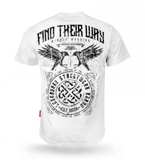 Bild für T-Shirt Find Way weiß Mighty Warrior