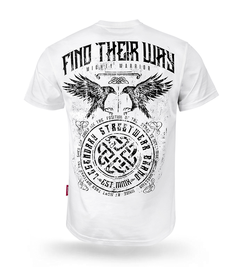 Bild für T-Shirt Find Way weiß Mighty Warrior